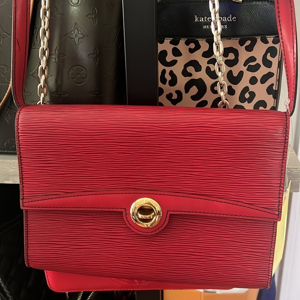 Louis Vuitton LV Tote Bag  Arche Red Epi 1056164